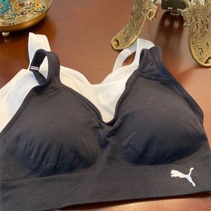 Lot of Puma size small sport bras. NWOT